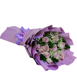 12-Purple-Roses-Bouquet