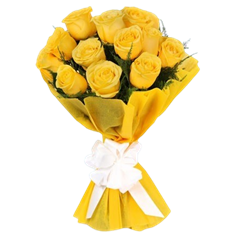 15-Yellow-Roses-Bouquet