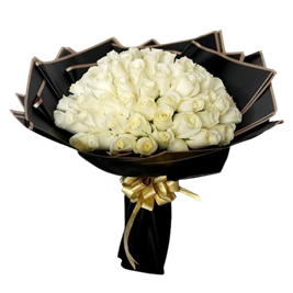 24-Cream-Roses-Bouquet