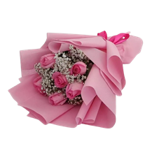 6-Pink-Roses-Bouquet