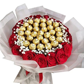 Chocolate rose bouquet