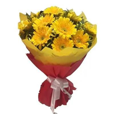 Yellow Gerbera Bouquet